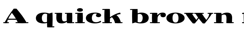 Preview of Jimbo Std Bold Expanded font