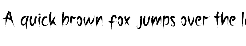 Preview of Jimselo Regular font