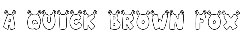 Preview of JLR Star Shrek Regular font