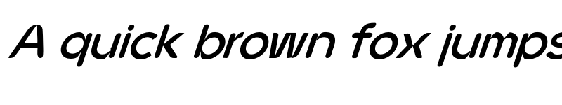 Preview of JMH Ava Bold Italic font