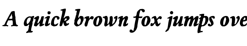 Preview of JMH Espinosa Bold Italic font