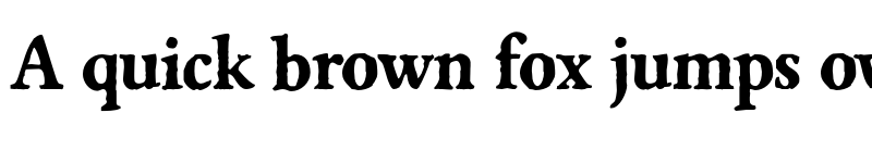 Preview of JMH Espinosa Bold font