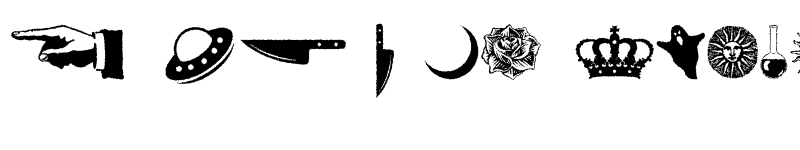 Preview of JMH Espinosa Ornaments Regular font