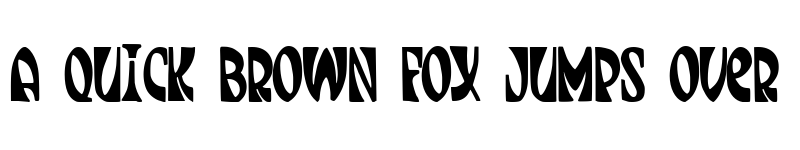 Preview of JMH JENPAU Regular font