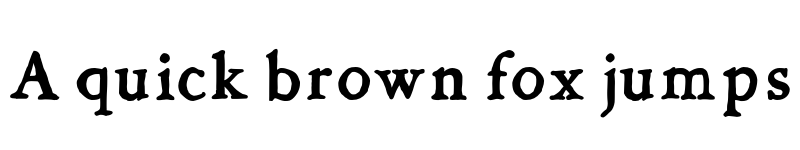 Preview of JMH Legajo Bold font