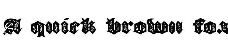 Preview of JMH Moreneta Divine Old Regular font