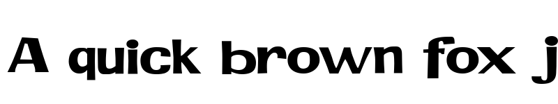 Preview of JMH PR EXP Regular font