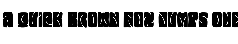 Preview of JMH Psychedelic CAPS Regular font