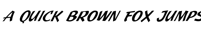 Preview of JMH Pulp Paperback Italic font