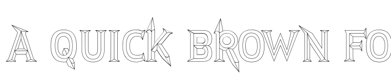 Preview of JMH Rastan Regular font