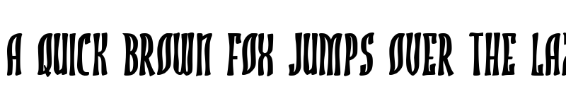 Preview of JMH ROJO Bold font