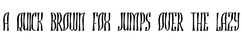 Preview of JMH ROJO Regular font