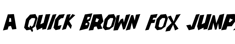 Preview of JMH Super Science Regular font