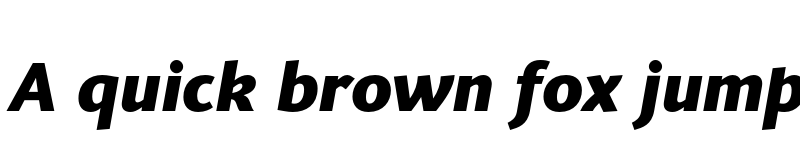 Preview of Joanna Sans Nova Black Italic font