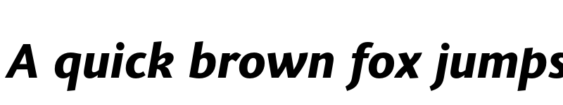 Preview of Joanna Sans Nova ExtraBold Italic font