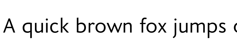Preview of Joanna Sans Nova Regular font