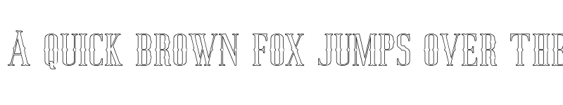 Preview of Jocker Free Outline font