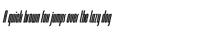 Preview of Joe Cool Condensed Italic font