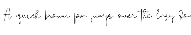 Preview of Joe Sandalmoe Regular font