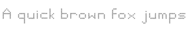 Preview of John 315 Regular font