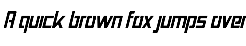 Preview of Jolana Italic font