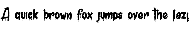 Preview of Joly Death_PersonalUseOnly Regular font