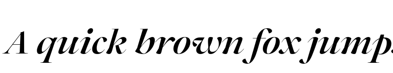 Preview of Joly Display Black Italic font