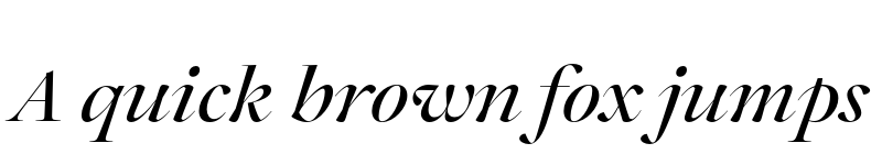 Preview of Joly Display Medium Italic font