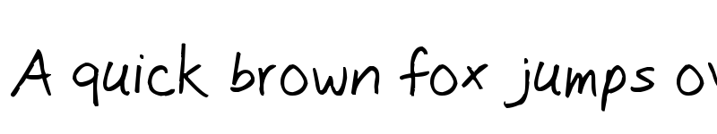 Preview of Jon Sans Regular font