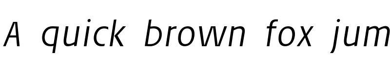 Preview of Josef Pro Light Italic font