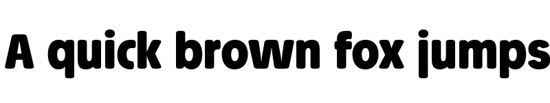 Preview of Josefa Rounded Reduced Bold font