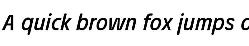 Preview of Josefa Rounded Reduced Book Italic font