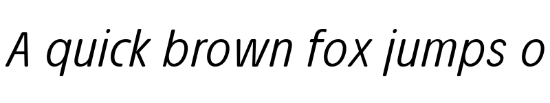 Preview of Josefa Rounded Reduced Light Italic font