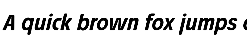 Preview of Josefa Rounded Reduced Medium Italic font
