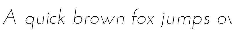 Preview of Josefin Sans Light Italic font