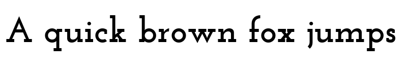 Preview of Josefin Slab Bold font