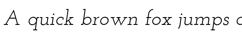 Preview of Josefin Slab Italic font