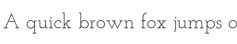 Preview of Josefin Slab Light font