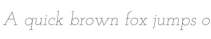 Preview of Josefin Slab Thin Italic font
