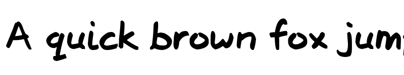 Preview of Josschrift Bold Bold font