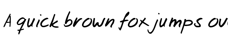 Preview of Josschrift Regular font