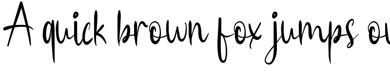 Preview of Jossie Blessyn Demo Regular font