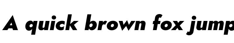 Preview of Jost Black Italic font