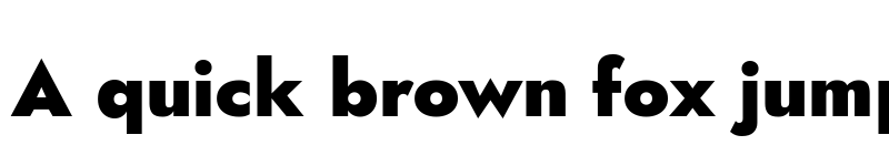 Preview of Jost Black font