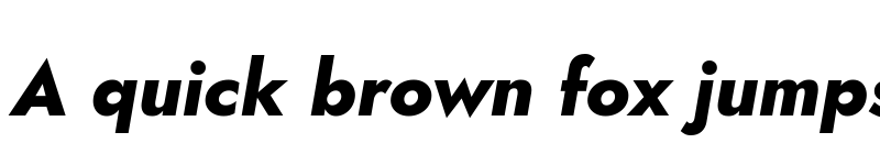 Preview of Jost ExtraBold Italic font