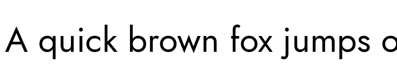 Preview of Jost Regular font