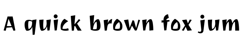 Preview of Joti One Regular font
