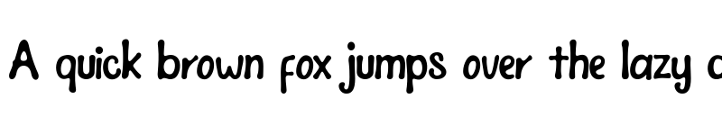 Preview of Joy Days Regular font