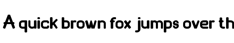 Preview of Joyous Regular font