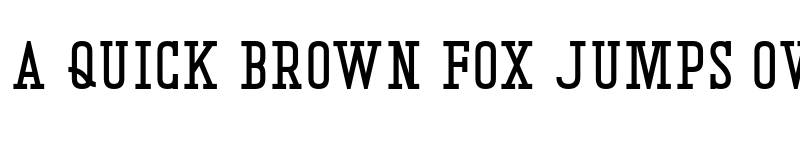 Preview of JQKAs Wild Regular font